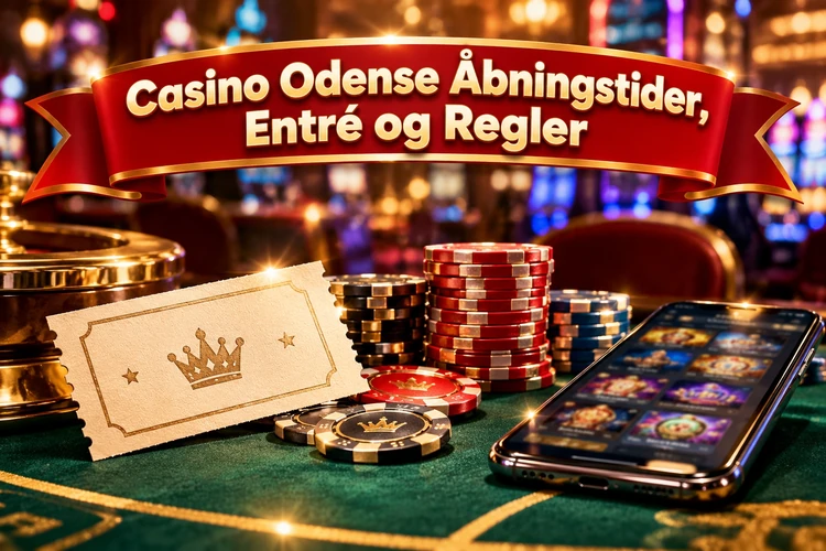 Casino Odense Åbningstider, Entré og Regler